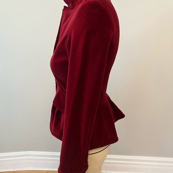 Velvet jacket with bust, perfect condition - Picture 2 of 7